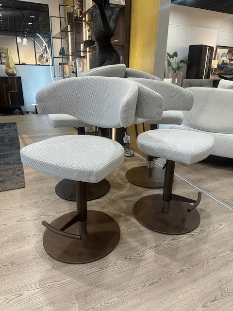 LOT DE 4 TABOURET DE BAR VENUS